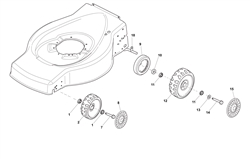sp454-v35-150cc bq-machines part diagram