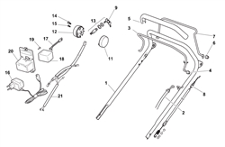 sp454-v35-150cc bq-machines part diagram