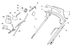 sp454-v35-150cc bq-machines part diagram