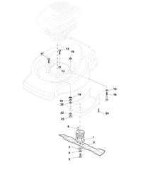 sp454-v35-150cc bq-machines part diagram