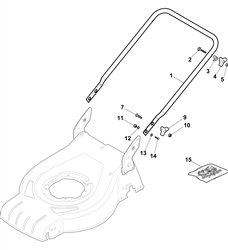 sp460pd mountfield-petrol-rotary-mowers part diagram