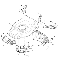 sp460sd mountfield-petrol-rotary-mowers part diagram