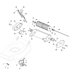 sp465r mountfield-petrol-rotary-mowers part diagram
