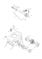sp470es mountfield-petrol-rotary-mowers part diagram