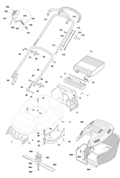 sp474 mountfield-petrol-rotary-mowers part diagram