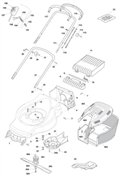 sp484r mountfield-petrol-rotary-mowers part diagram