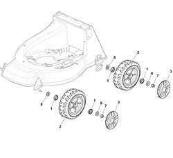 sp500 mountfield-petrol-rotary-mowers part diagram