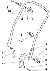 sp505 mountfield-petrol-rotary-mowers part diagram