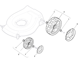 sp530hw mountfield-petrol-rotary-mowers part diagram