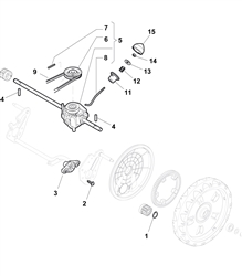 sp530hw mountfield-petrol-rotary-mowers part diagram