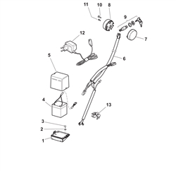 sp533-rm55-160cc-ohv bq-machines part diagram