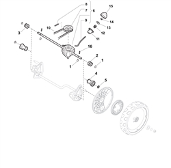sp533es mountfield-petrol-rotary-mowers part diagram