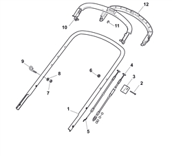 sp535-hw-honda-gcv135 bq-machines part diagram