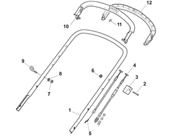 sp535-hw-honda-gcv135 bq-machines part diagram