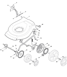 sp535-hw-honda-gcv135 bq-machines part diagram