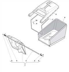sp535-hw-honda-gcv135 mountfield-petrol-rotary-mowers part diagram