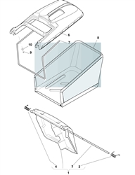 sp535-hw-honda-gcv135 mountfield-petrol-rotary-mowers part diagram
