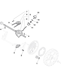 sp535-hw-honda-gcv135 mountfield-petrol-rotary-mowers part diagram