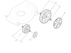 sp535-hw-honda-gcv135 mountfield-petrol-rotary-mowers part diagram