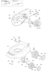 sp535 mountfield-petrol-rotary-mowers part diagram
