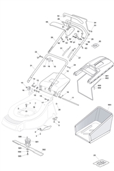 sp535 mountfield-petrol-rotary-mowers part diagram