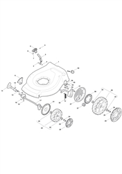 sp535 mountfield-petrol-rotary-mowers part diagram