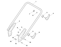 sp535 mountfield-petrol-rotary-mowers part diagram