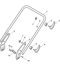 sp535hw4s mountfield-petrol-rotary-mowers part diagram