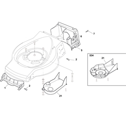 sp536-es-rm55es-160cc bq-machines part diagram