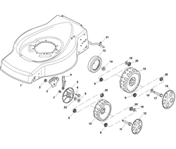 sp536-rm55-160cc-ohv bq-machines part diagram