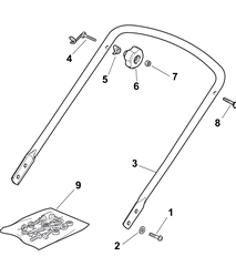 sp536-rm55-160cc-ohv bq-machines part diagram