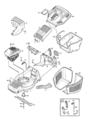 sp550 mountfield-petrol-rotary-mowers part diagram