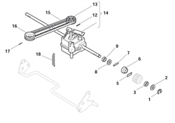 sp555-honda-gcv160 bq-machines part diagram