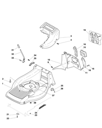 sp555-honda-gcv160 bq-machines part diagram