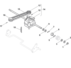 sp555-honda-gcv160 bq-machines part diagram