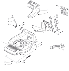 sp555-honda-gcv160 bq-machines part diagram