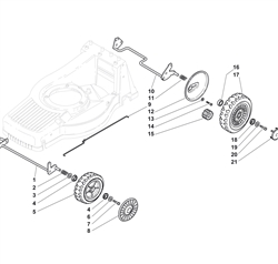 sp555 mountfield-petrol-rotary-mowers part diagram