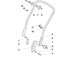 sp555 mountfield-petrol-rotary-mowers part diagram