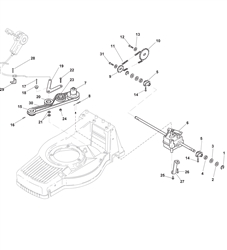 sp555r mountfield-petrol-rotary-mowers part diagram