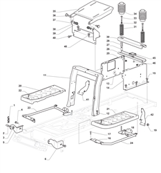 t30m-series-7500-432cc bq-machines part diagram