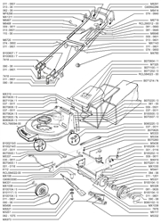 tuffcut mountfield-petrol-rotary-mowers part diagram
