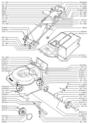 tuffcut mountfield-petrol-rotary-mowers part diagram