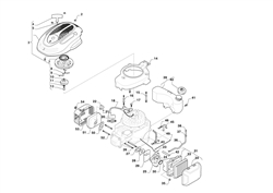 38fc3c8b-b118-466d-91a9 stiga-petrol-lawnmowers part diagram