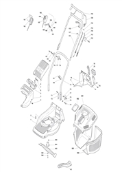 collector-50s-1 stiga-petrol-lawnmowers part diagram