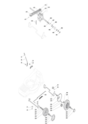 collector-50s-1 stiga-petrol-lawnmowers part diagram