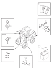 comfort16 stiga-front-deck-riders part diagram