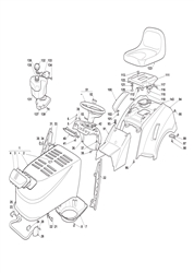 estate-collector-hst tractors part diagram