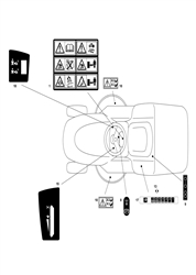 estate-royal-19 tractors part diagram