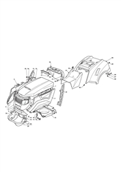 estate-senator-14 tractors part diagram