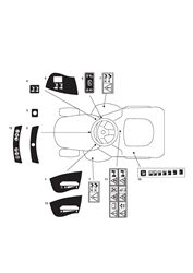 estate-senator-14 tractors part diagram